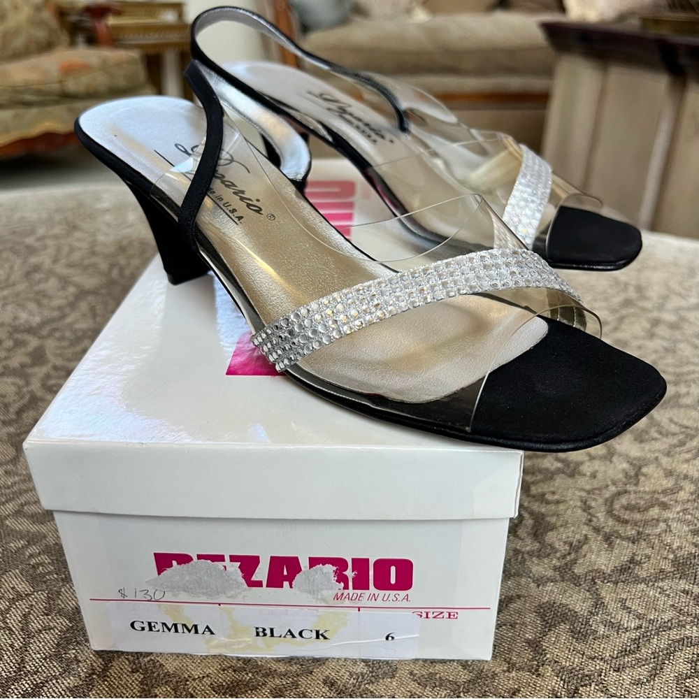 Dizario Black Gemma Women's Heels